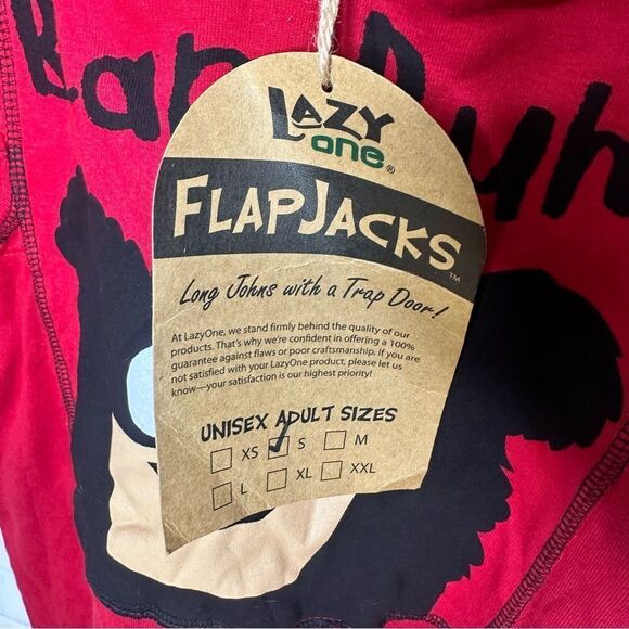 Lazy One small unisex flap jacks pajamas - brand new with tags! - Picture 6 of 8